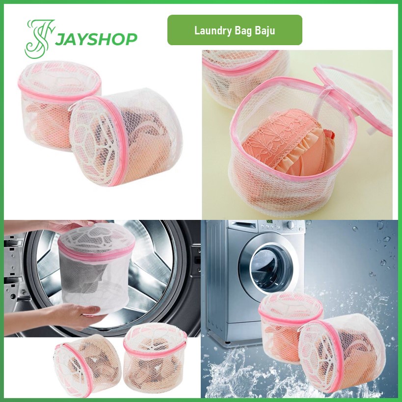 Laundry Bag Mini Kantong Jaring Laundry Bag Pakaian Underwear Bra Mesin Laundry