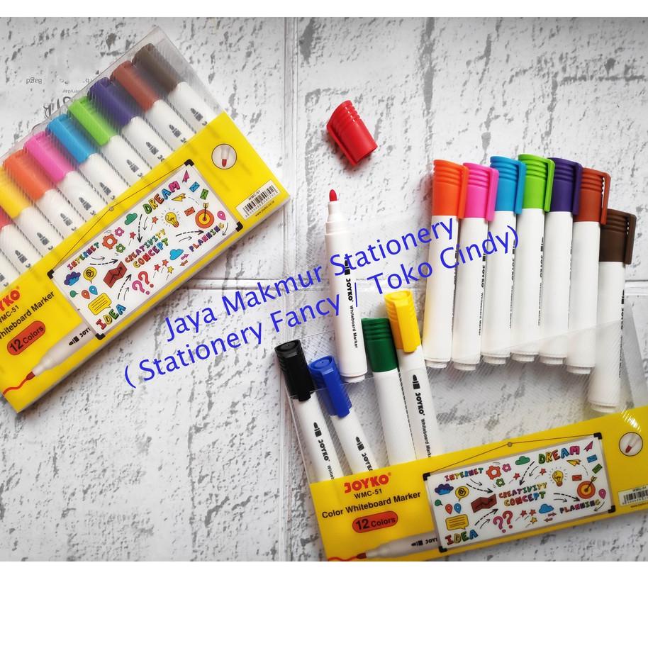 

Update Spidol Warna Joyko Whiteboard WMC-51 12 warna . . . . . .