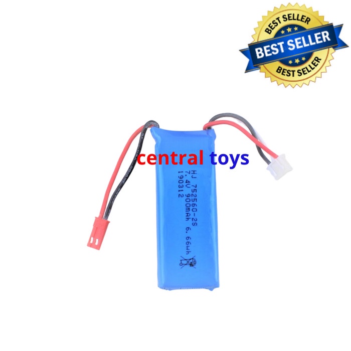 baterai X520 battery lipo XK X520 rc airplane 7.4V 900mAH