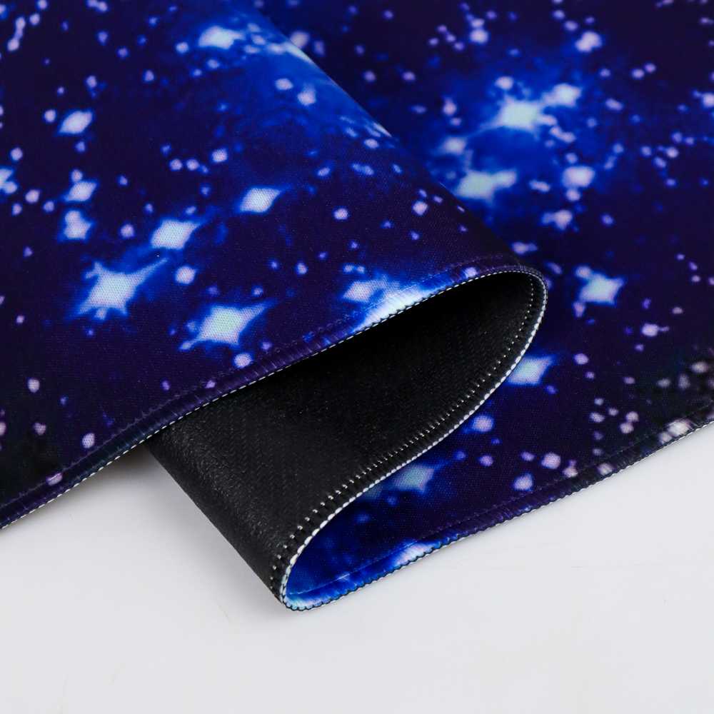 Mouse Pad Gaming XL Desk Mat | Alas Mouse Ukuran Besar Motif Starlight 40 x 90 / 30 x 60 cm Anti Slip