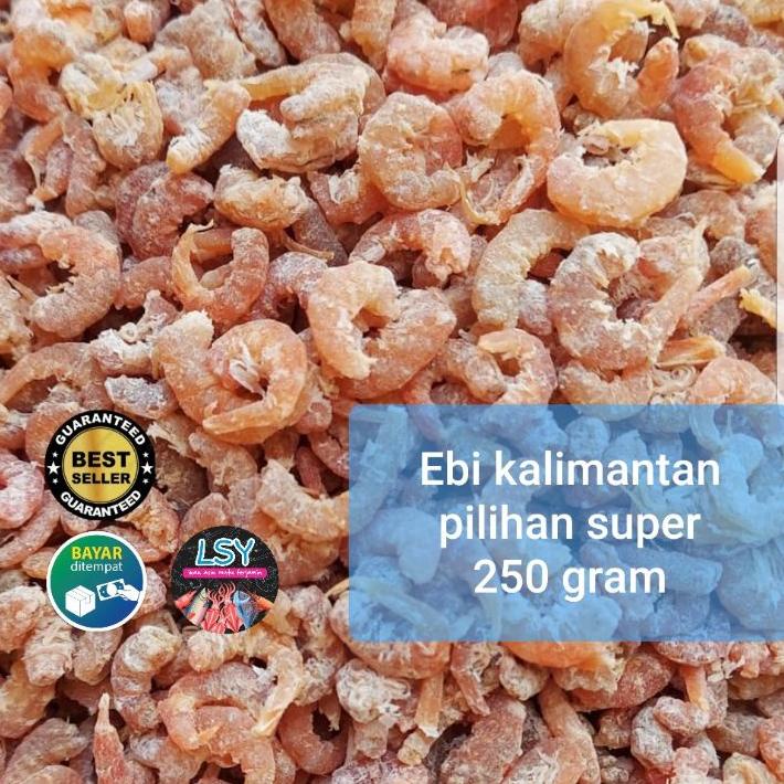 

✨MEN SALE✨ ebi kalimantan super pilihan 250gr serbuuu !