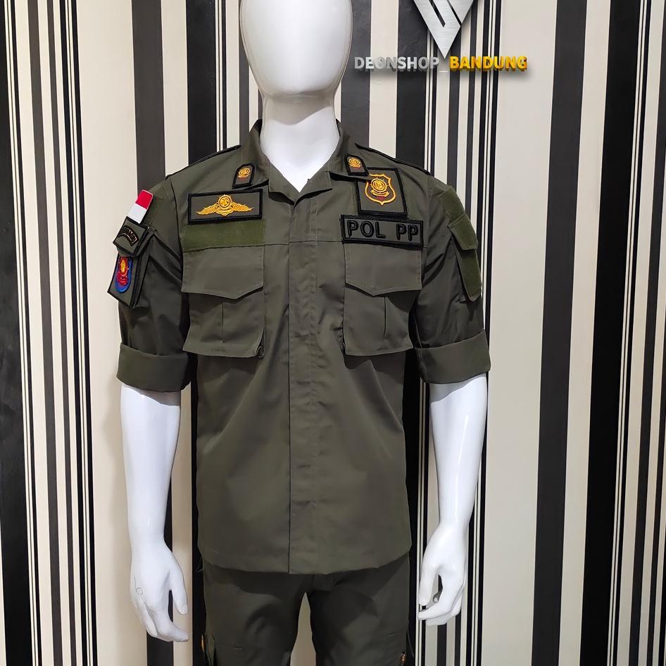 Murah Meriah BAJU PDL SATPOL PP LENGKAP