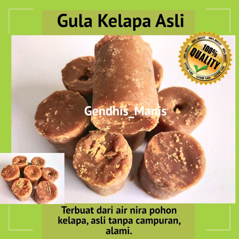 

Gula Kelapa Asli 1 Kg Kuning