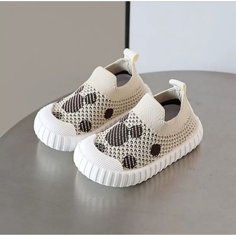 COD} Sepatu Anak POLKA Non LED/Sepatu Anak Import/Sepatu Anak Slip on/Sepatu Santai Anak/Anakitu Anak Casual usia 1-6th