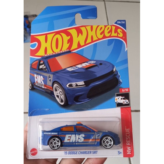 hotwheels 15 DODGE CHARGER SRT HW RESCUE