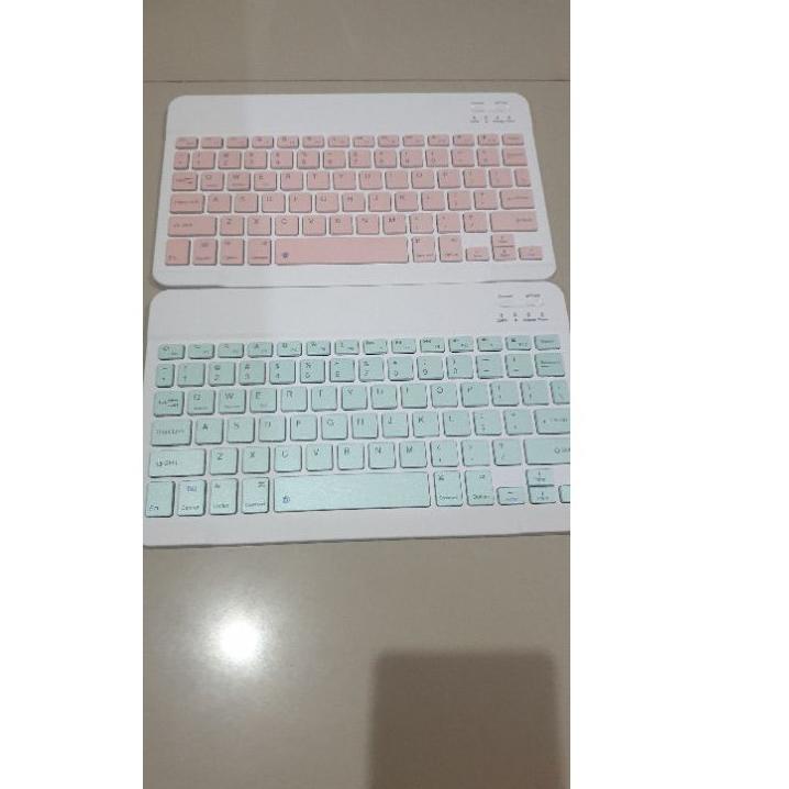 Harga Spesial Keyboard Wireless Bluetooth 10 inci Mini Portable Keyboard 10 inc