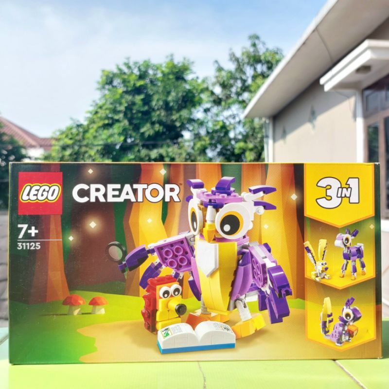 Jual LEGO CREATOR FANTASY FOREST CREATURES 31125 100% ORIGINAL LEGO