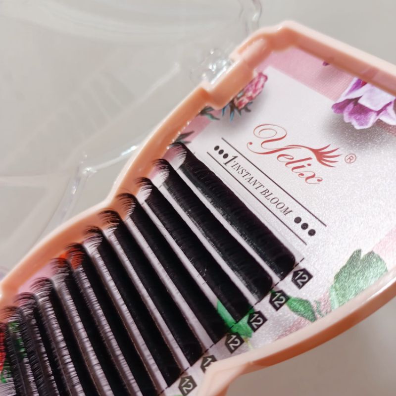 YELIX bloom blossom lash (easy fanning) volume russian. Eyelash extensions rusiian tebal dan lembut EYELASH EXTENSIONS EXTENSION TANAM BULUMATA