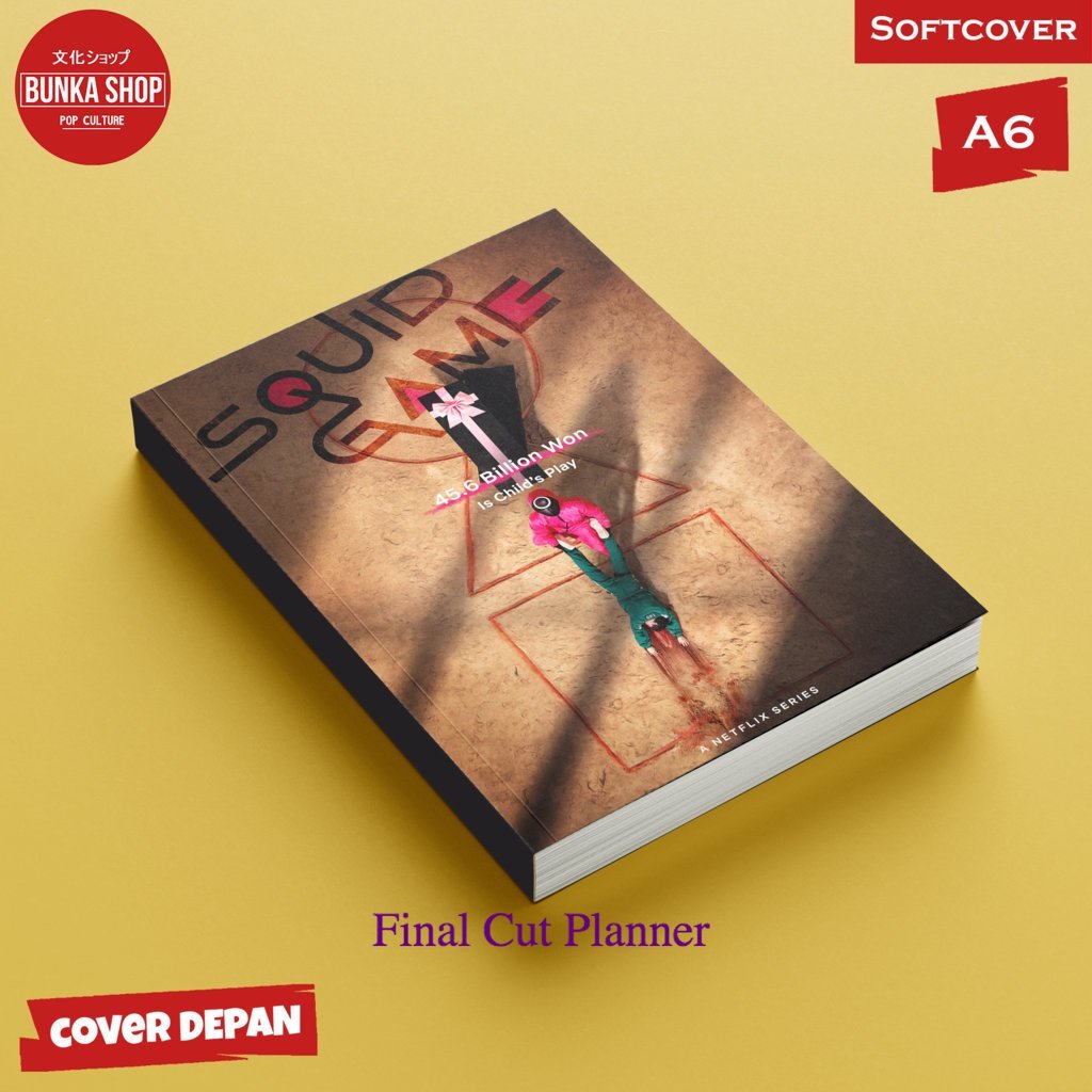 

Pocket Note Squid Game Softcover A6 Buku Tulis Catatan Notes Agenda Planner Jurnal .