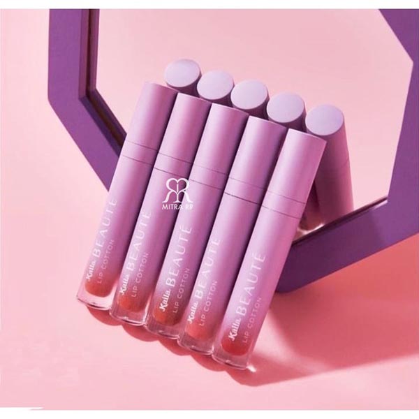 [MATTE | TRANSFERPROOF] [BPOM] KAILA BEAUTE Lip Cotton | Lip Cream Matte Transferproof_Cerianti