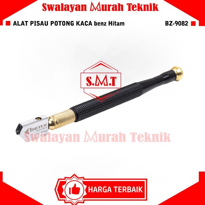 

➜zy #Sale✩➜ Alat Pisau Potong Kaca Benz Werkz BZ-9082/BZ-9083 Oil Glass Cutter Hitam/Gold 97