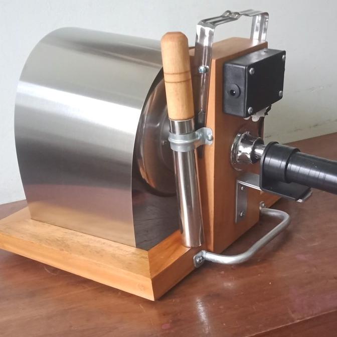 Mesin Roasting Kopi Alat Sangrai Kopi Motorized & Manual (Hybrid)1Kg