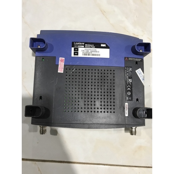 linksys wap54g normal unit saja tanpa antena tanpa adaptor
