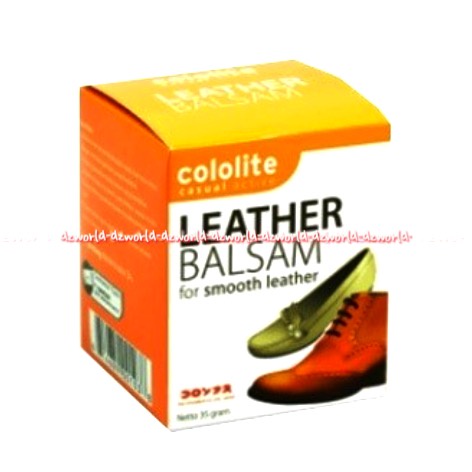 Cololite Leather Balsam for Smooth Leather 35gr Semir Sepatu Kulit Semir Untuk Bahan Kulit Leathers Cololait Colo Lite Kololite Balsem