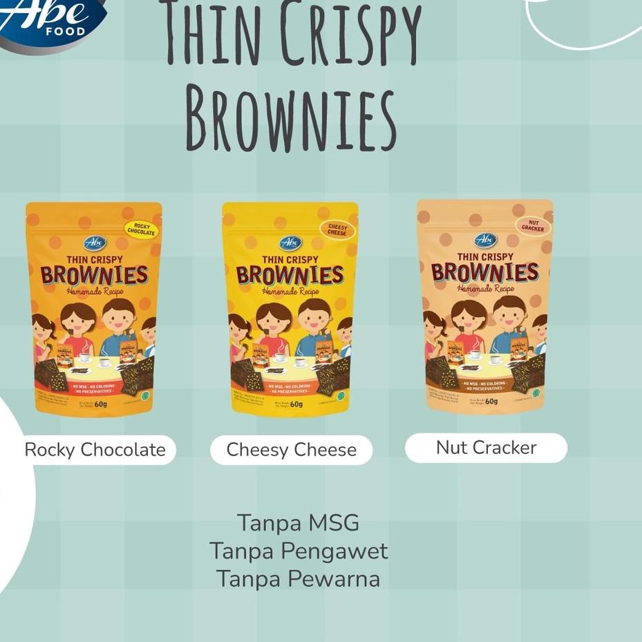 

10.10 Terlaris THIN CRISPY BROWNIES 60 GR !!