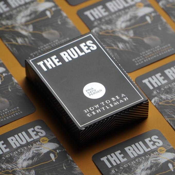 

Promo [Bundle] Booster + Flashcard The Rules : How To Be A Gentleman