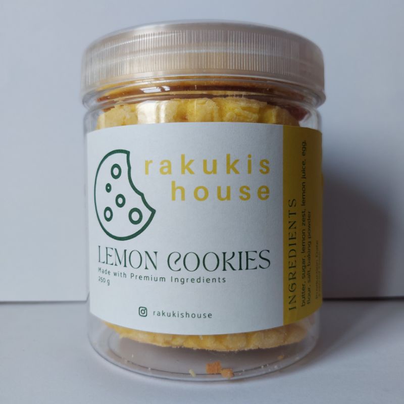 

Lemon Cookies 250g by rakukishouse
