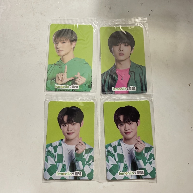 PC PHOTOCARD LEMONILO JENO CHENLE JISUNG NCT DREAM