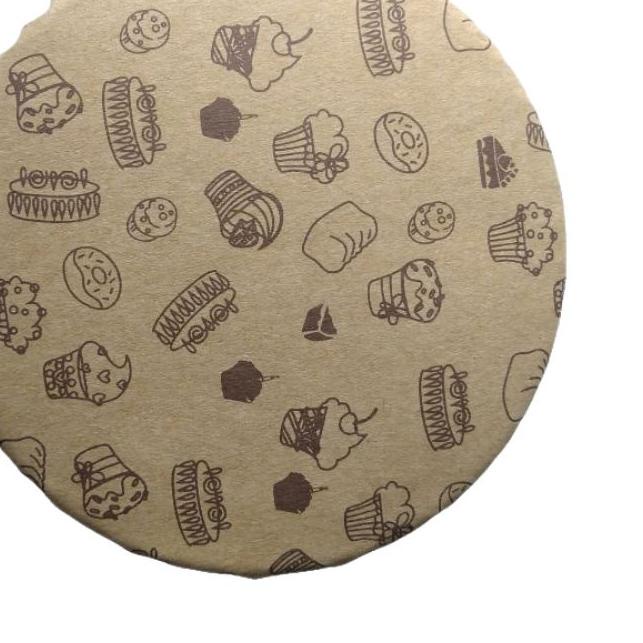 

SALE✅cup roti laminasi bulat 8 cm brown cake ( 200 pcs )|KD3