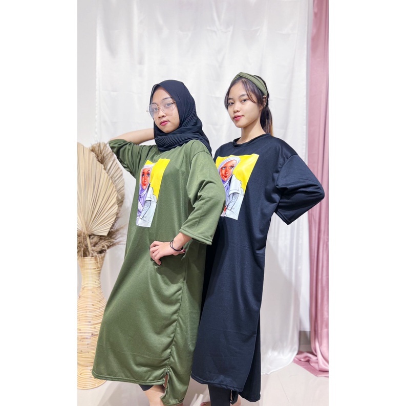 TUNIK OVERSIZE HIJAB SOLEHA / LONG TUNIK JUMBO ORIGINAL PREMIUM / TUNIK JUMBO XXXL