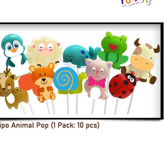 

trxo5O9a--FANTASY Poyipo Animal Pop Lollipop (1 Pack: 10 pcs)