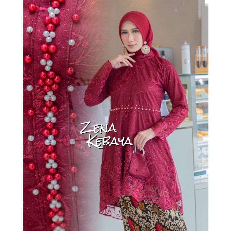 SET KEBAYA TUNIK LESTY KEBAYA MODERN PAYET KEBAYA PESTA