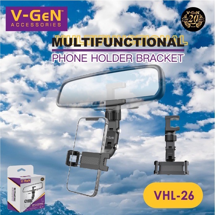 VGEN V-GeN VHL-26 Multifunctional Car Phone Bracket Holder HP Mobil