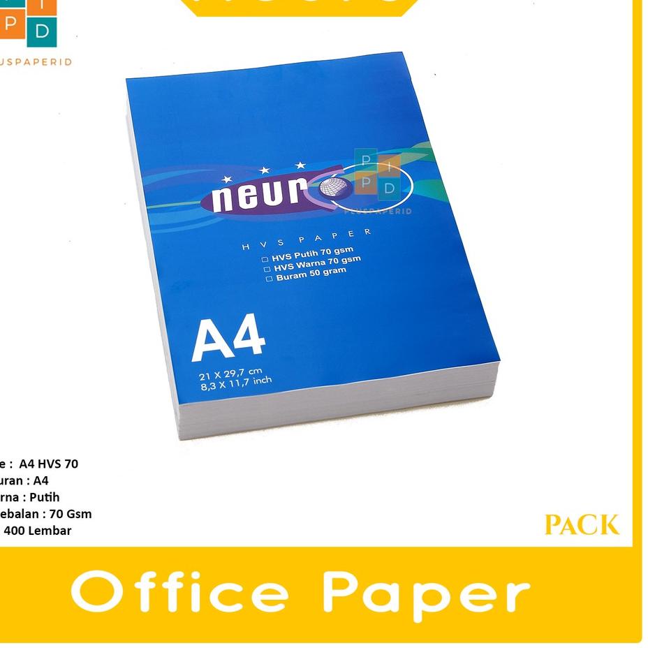 

Best NEURO - kertas hvs fotokopi A4 70gsm - pack ✓