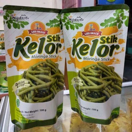 

STIK KELOR - Camilan / Snack Dari Daun Kelor Enak Murah Meriah isi 100gram Produk UMKM Asli Berkualitas Makanan Ringan Santai Gurih Asin