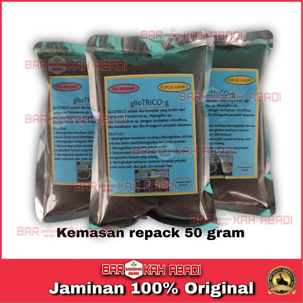 REPACK Pupuk Hayati Trico-G 50gram | TRICO-G