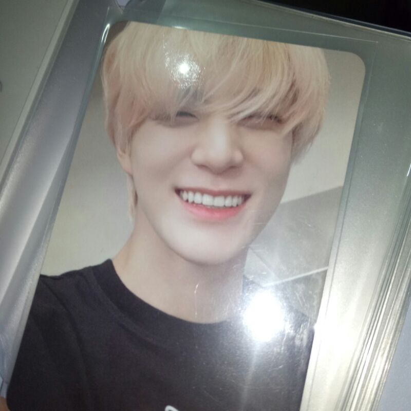 CLEARANCE SALE MURAH pc photocard nct jeno t-shirt glitch mode glimo