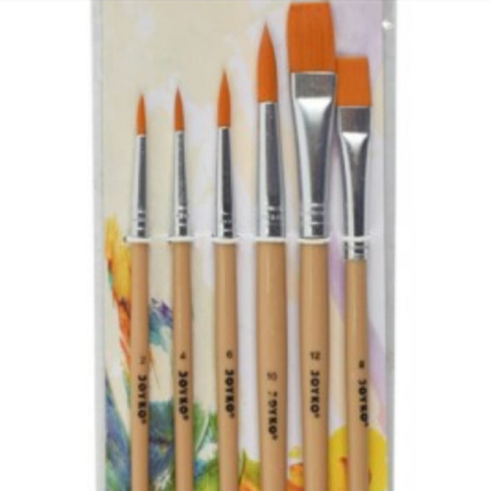 

Murah 1 Set Kuas Lukis Cat Air Warna Brush Gilaa!!!