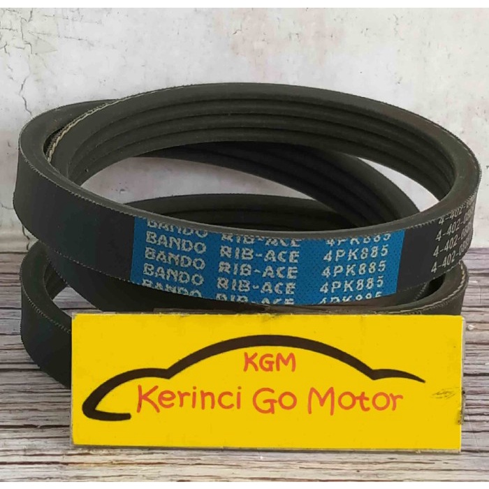 BANDO VAN BELT 4PK 885 RIB BELT TALI KIPAS DINAMO MAZDA 323