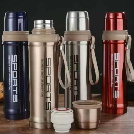 Ready Terjamin TERMURAH! TERMOS STAINLESS TRAVEL &amp; COLD 800ML / TERMOS PURE HEALTHY HAPPY / TERMOS AIR PANAS