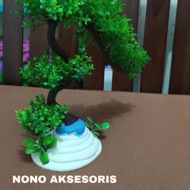 tanaman plastik hiasan aquarium akuarium aquascape bonsai
