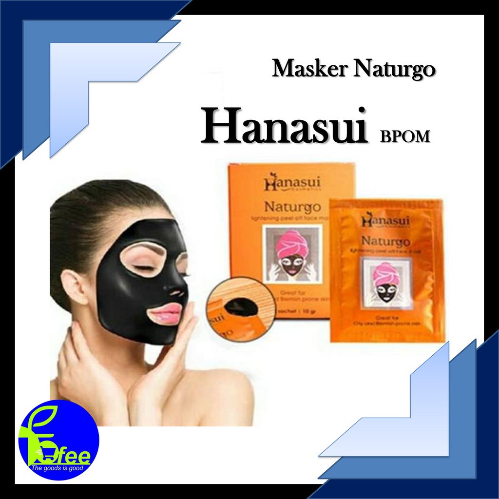 [COD] -  Hanasui Masker Naturgo BPOM