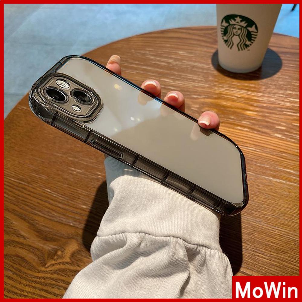 For iPhone 14 Pro Max iPhone Case TPU Soft Case Clear Case Airbag Shockproof Camera Cover Purple Black Compatible For iPhone 13 Pro Max 12 Pro Max 11 Pro Max XR 7Plus xs max
