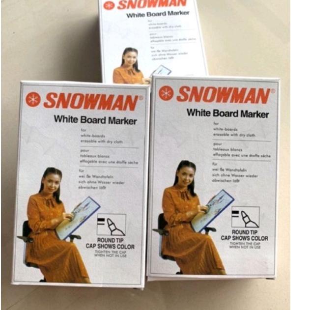 

Super Produsen Spidol Whiteboard Snowman Bg - 12 / ( 12 pcs)