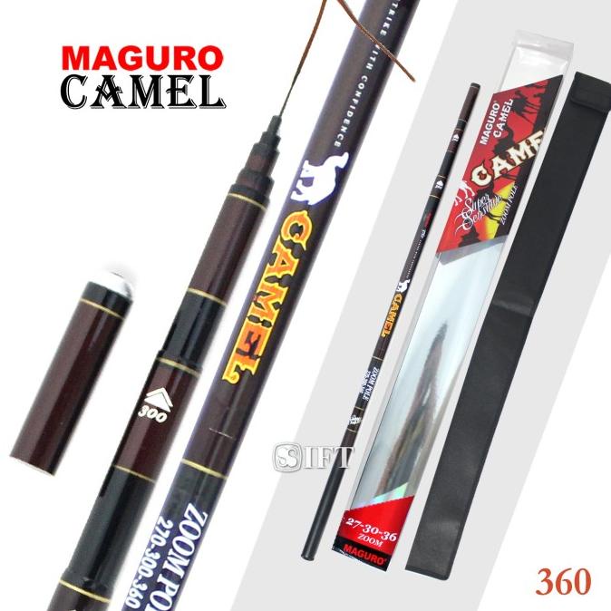 Joran Tegek Maguro CAMEL Zoom Carbon | 360 450 540 630 | Teleskopik sale promo