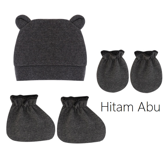 Topi Bayi &amp; Mitten Bayi &amp; Booties - Sarung Tangan Dan Kaos Kaki Bayi