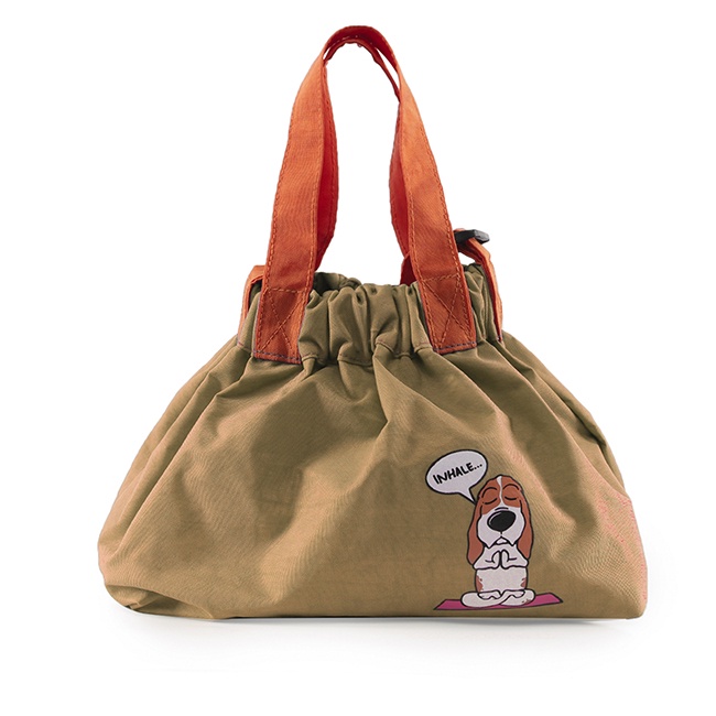 Hush Puppies Tas Wanita Dumpling Bag L 2Tone In Beige/Orange