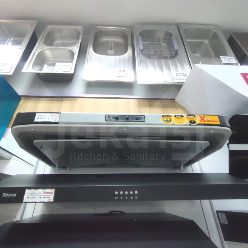 COOKER HOOD RINNAI | PENGHISAP ASAP | RINNAI RH 90EV (G)/(S)