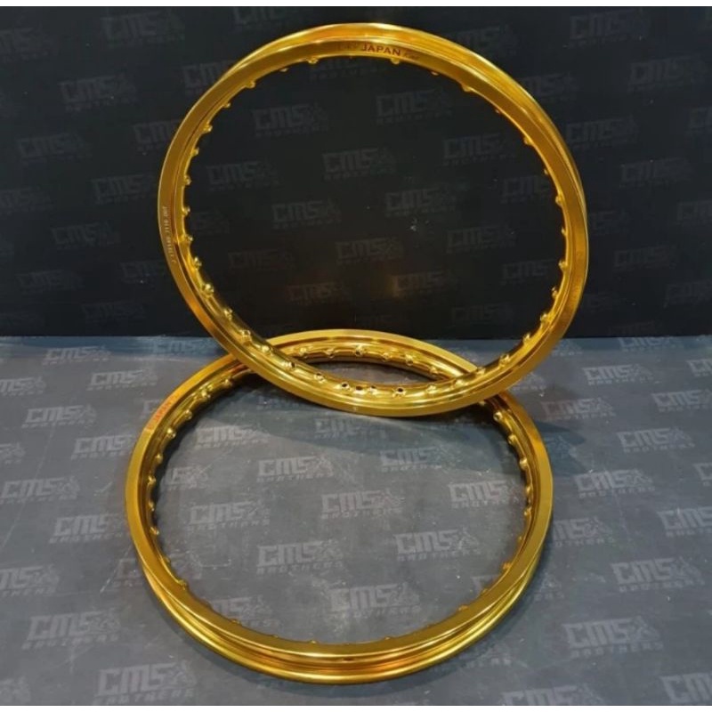 Velg velek pelek veleg lingkar aloy alloy crv ori japan 17 140 gold kilat