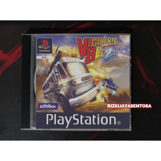 KASET CD PS1 : VIGILANTE 8 2ND