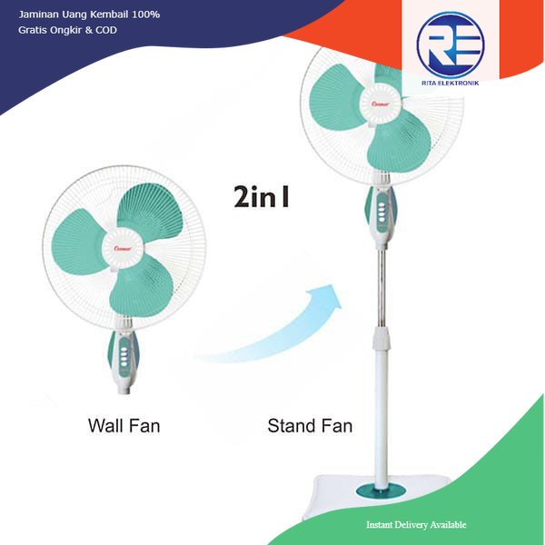 Kipas Angin Berdiri Cosmos 16 Inchi 16 SAE