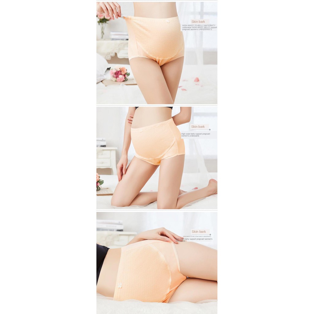 [Ready Stock] CD Celana Dalam Hamil Wanita Bumil Panty Katun Pinggang Tinggi Maternity Panty Celana Dalam Ibu Hamil Berbentuk U Dukungan 822