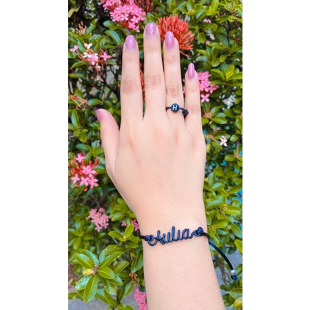 gelang pake nama sendiri free cincin huruf
