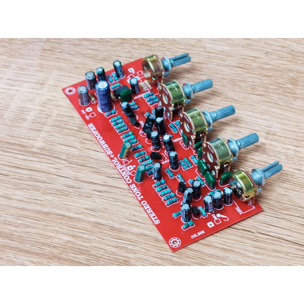 Tone control plus sub stereo Plus Mic