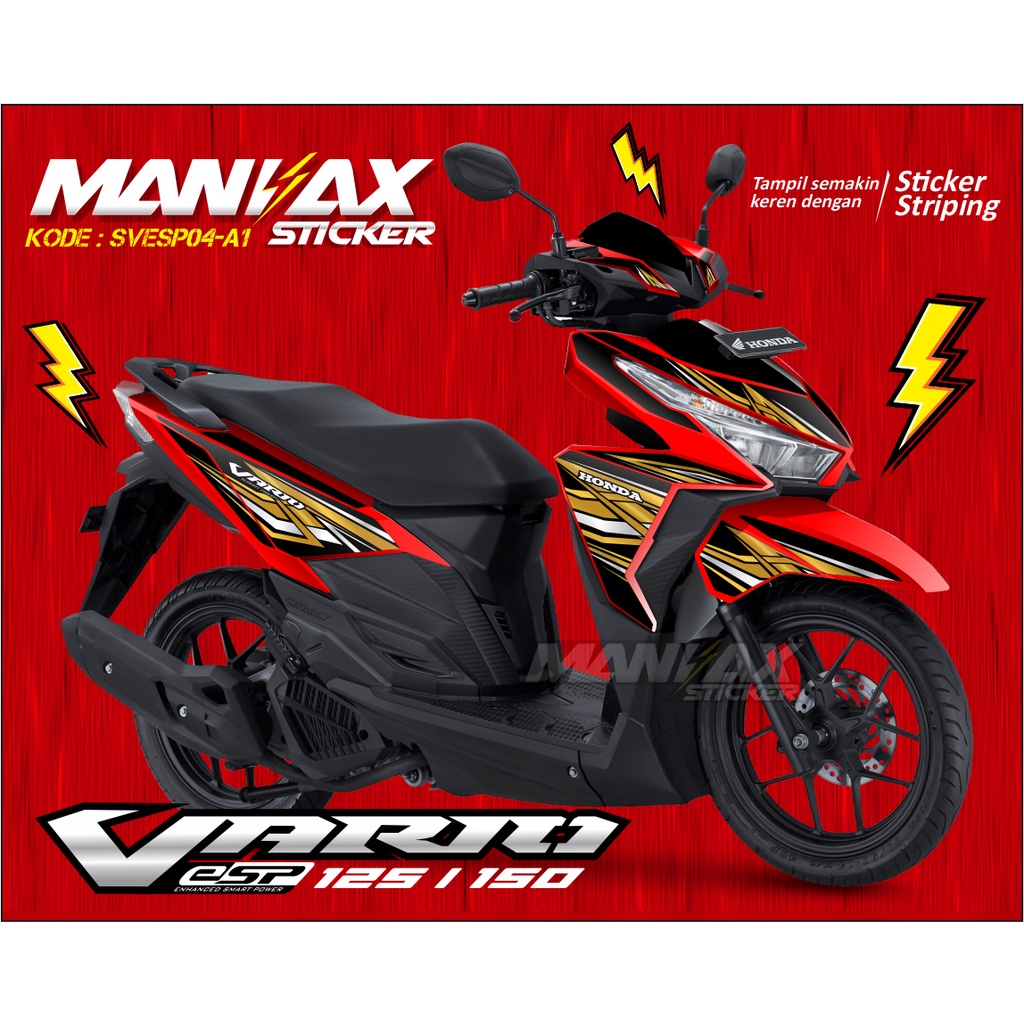 Sticker Striping List Motor Vario 125 150 ESP 2015-2017