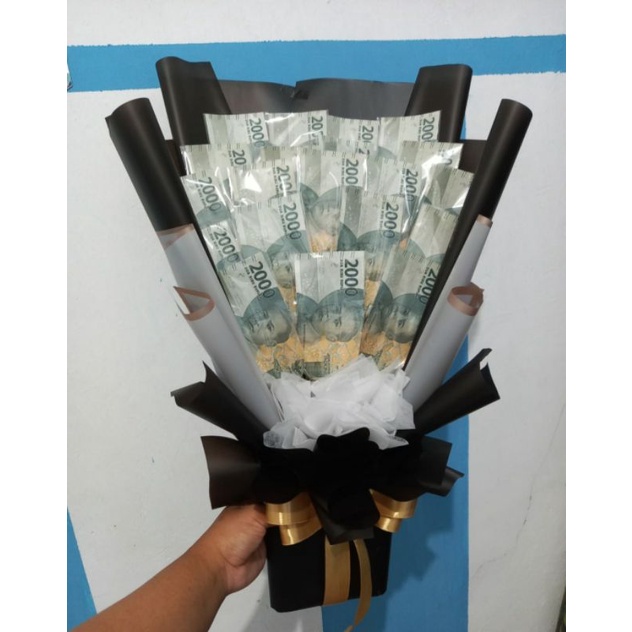 BUCKET UANG 2000n 20lembar bucket uang